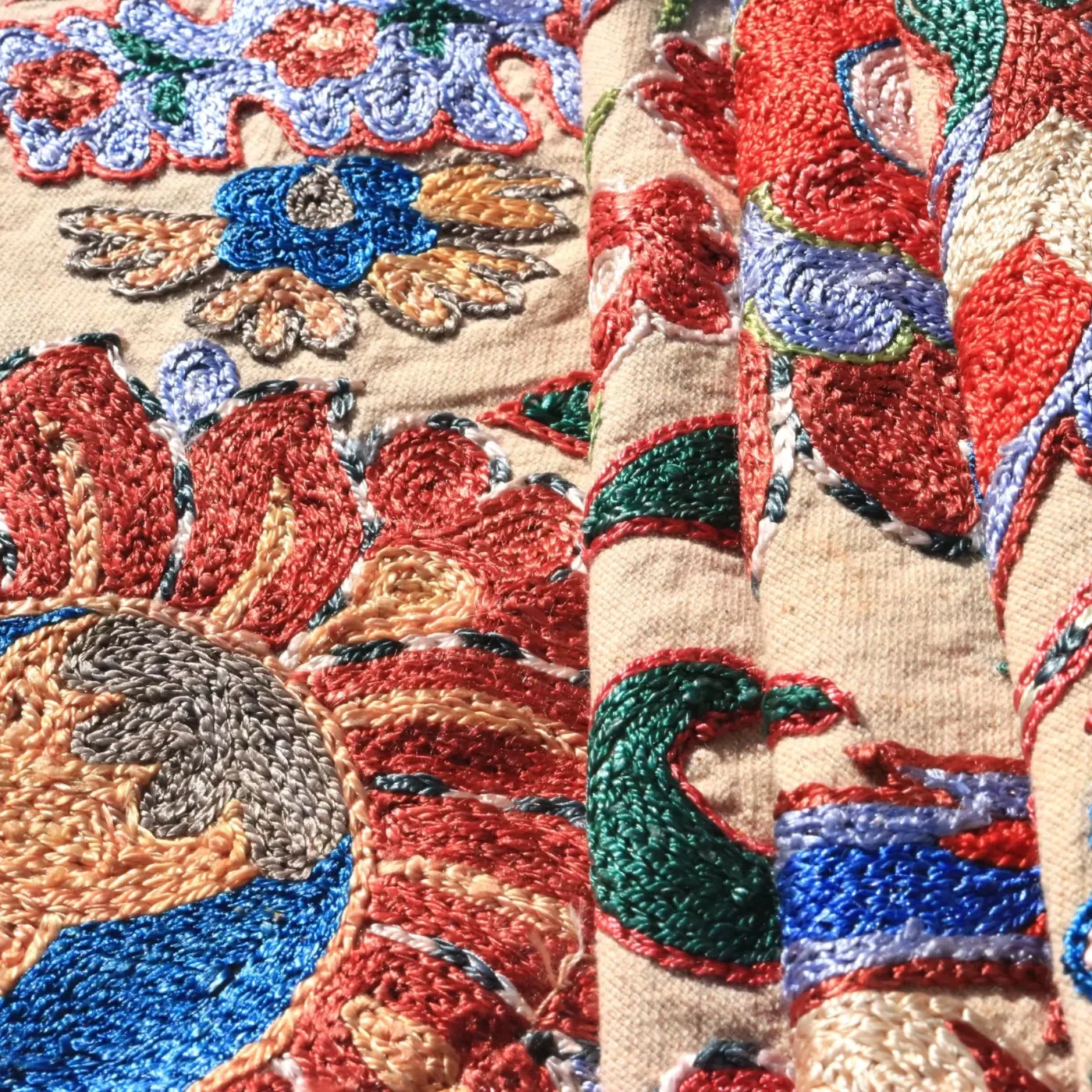 Uzbek handmade embroidery suzani. Bedspread, Bedcover, Wall hanging, Tapestry, Wall decor, Throw, tablecloth.