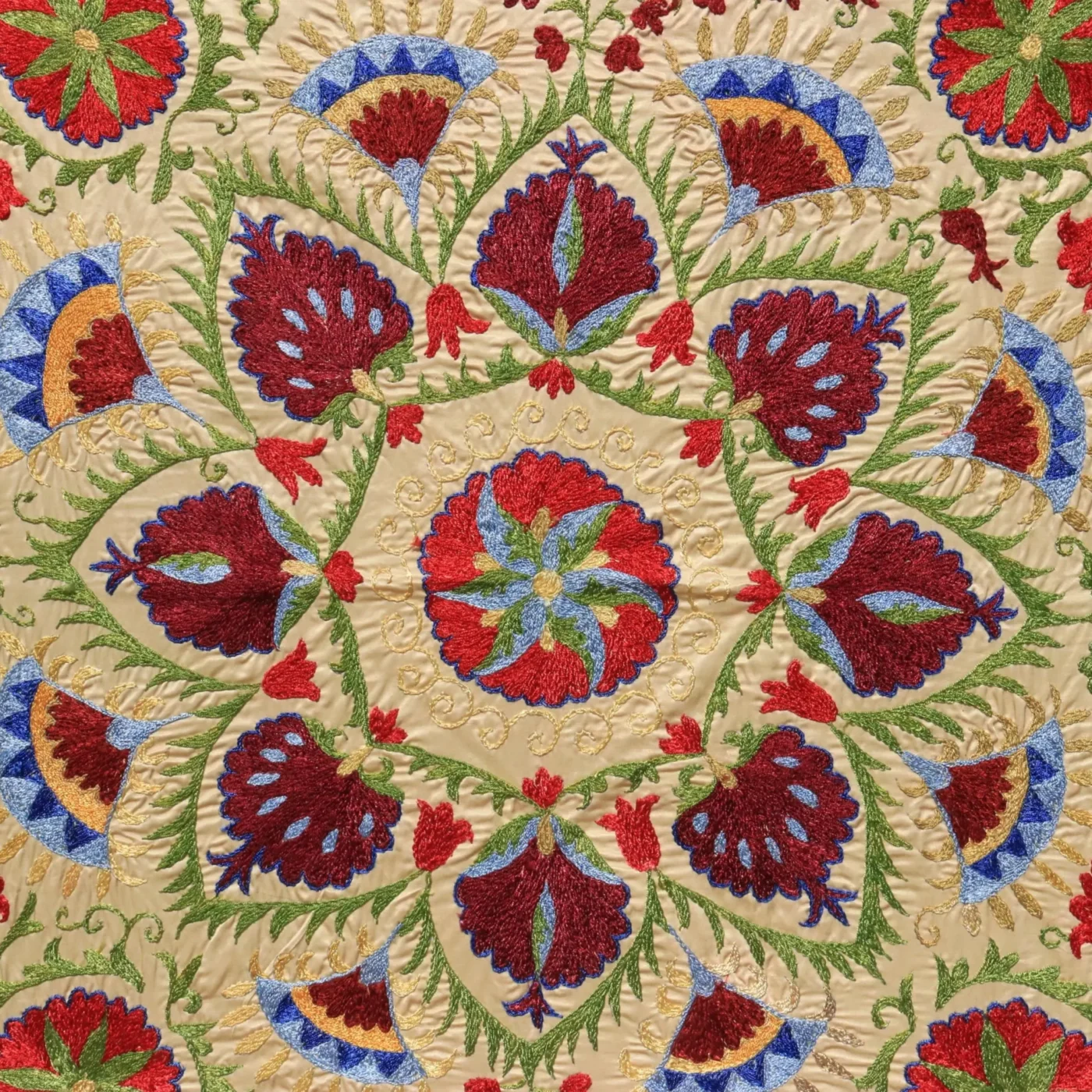 Uzbek handmade embroidery suzani. Bedspread, Bedcover, Wall hanging, Tapestry, Wall decor, Throw, tablecloth.