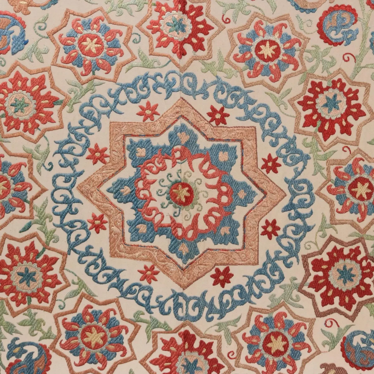 Uzbek handmade embroidery suzani. Bedspread, Bedcover, Wall hanging, Tapestry, Wall decor, Throw, tablecloth.