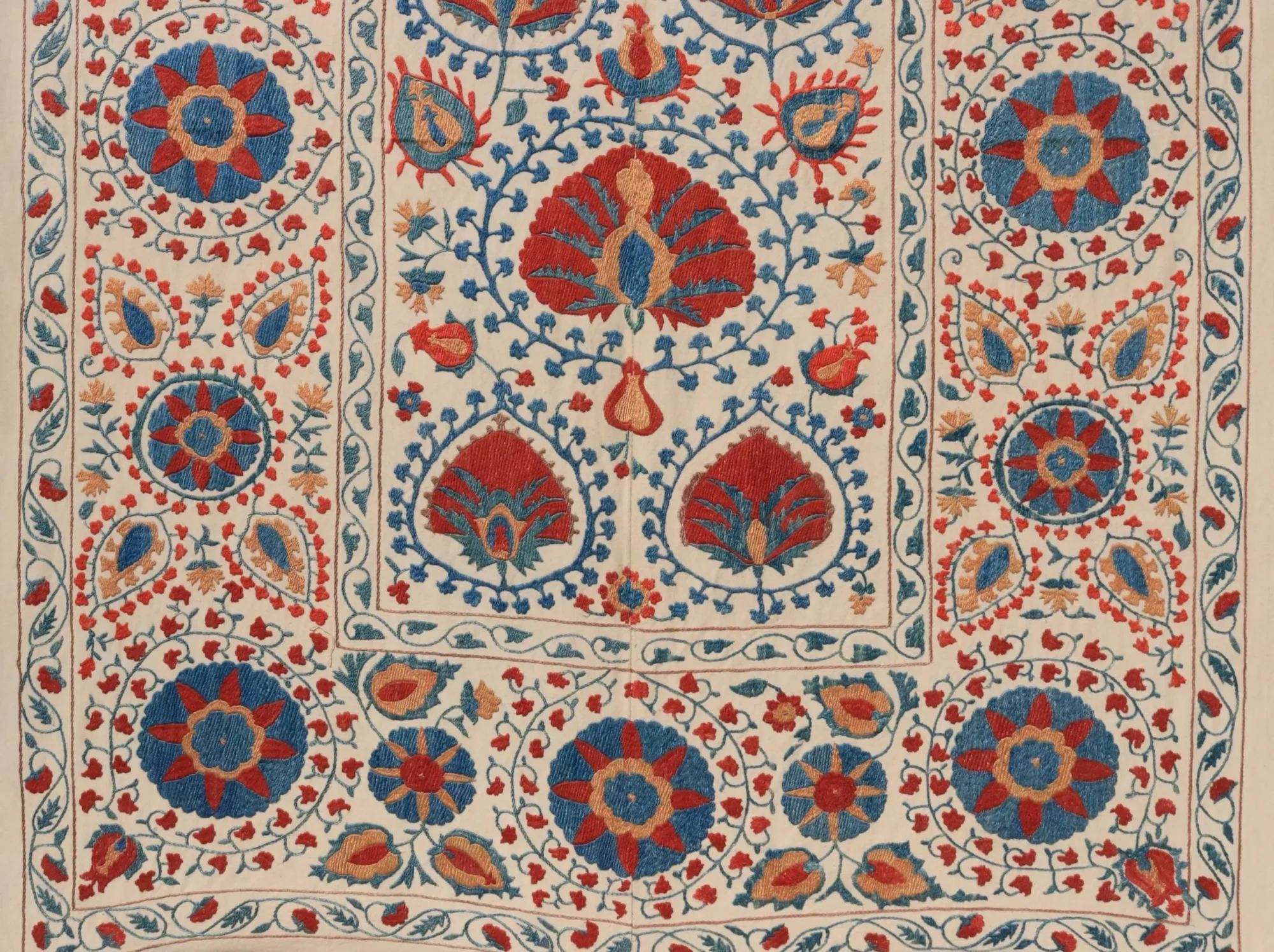 il_fullxfull.6658012803_2emd Uzbek handmade embroidery suzani. Bedspread, Bedcover, Wall hanging, Tapestry, Wall decor, Throw, tablecloth.