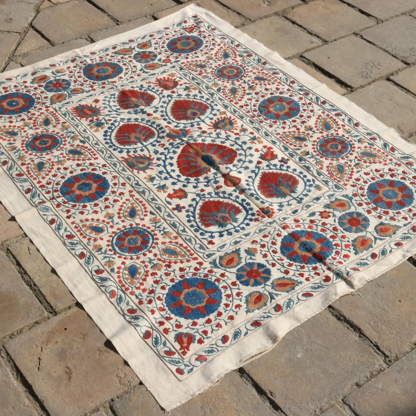 il_fullxfull.6658012921_hexq Uzbek handmade embroidery suzani. Bedspread, Bedcover, Wall hanging, Tapestry, Wall decor, Throw, tablecloth.