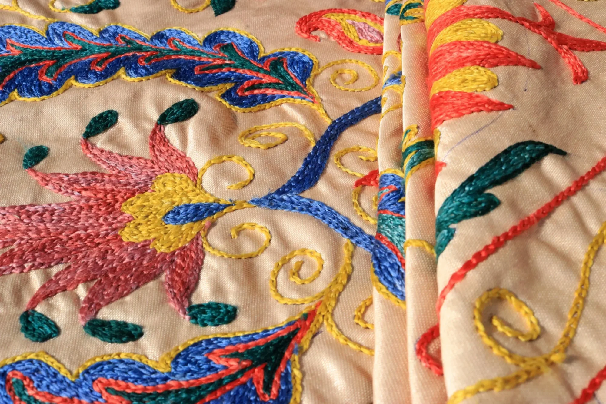 Uzbek handmade embroidery suzani. Bedspread, Bedcover, Wall hanging, Tapestry, Wall decor, Throw, tablecloth.