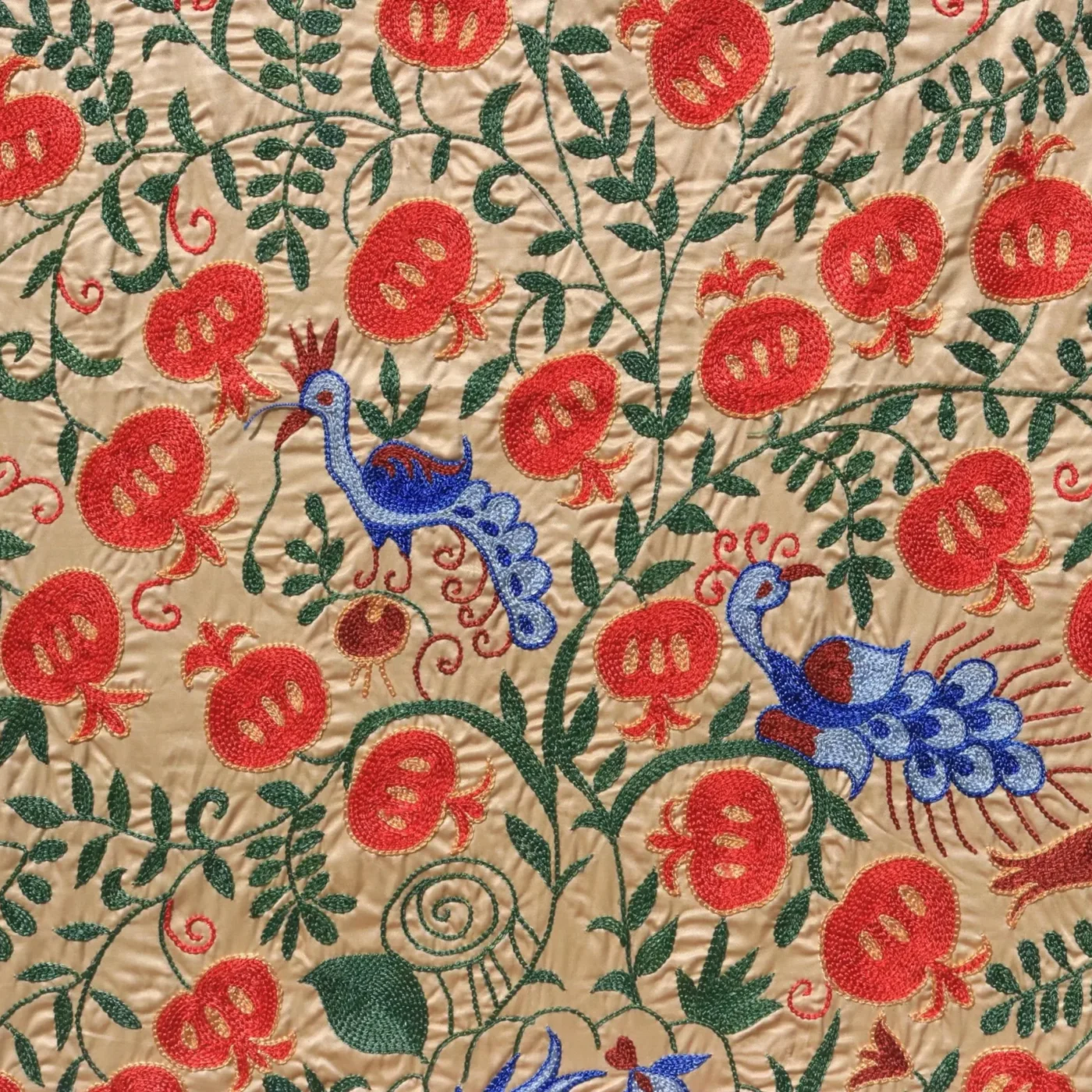 Uzbek handmade embroidery suzani. Bedspread, Bedcover, Wall hanging, Tapestry, Wall decor, Throw, tablecloth.