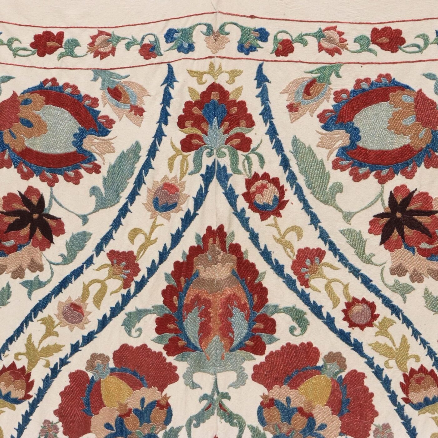 Uzbek handmade embroidery suzani. Bedspread, Bedcover, Wall hanging, Tapestry, Wall decor, Throw, tablecloth.
