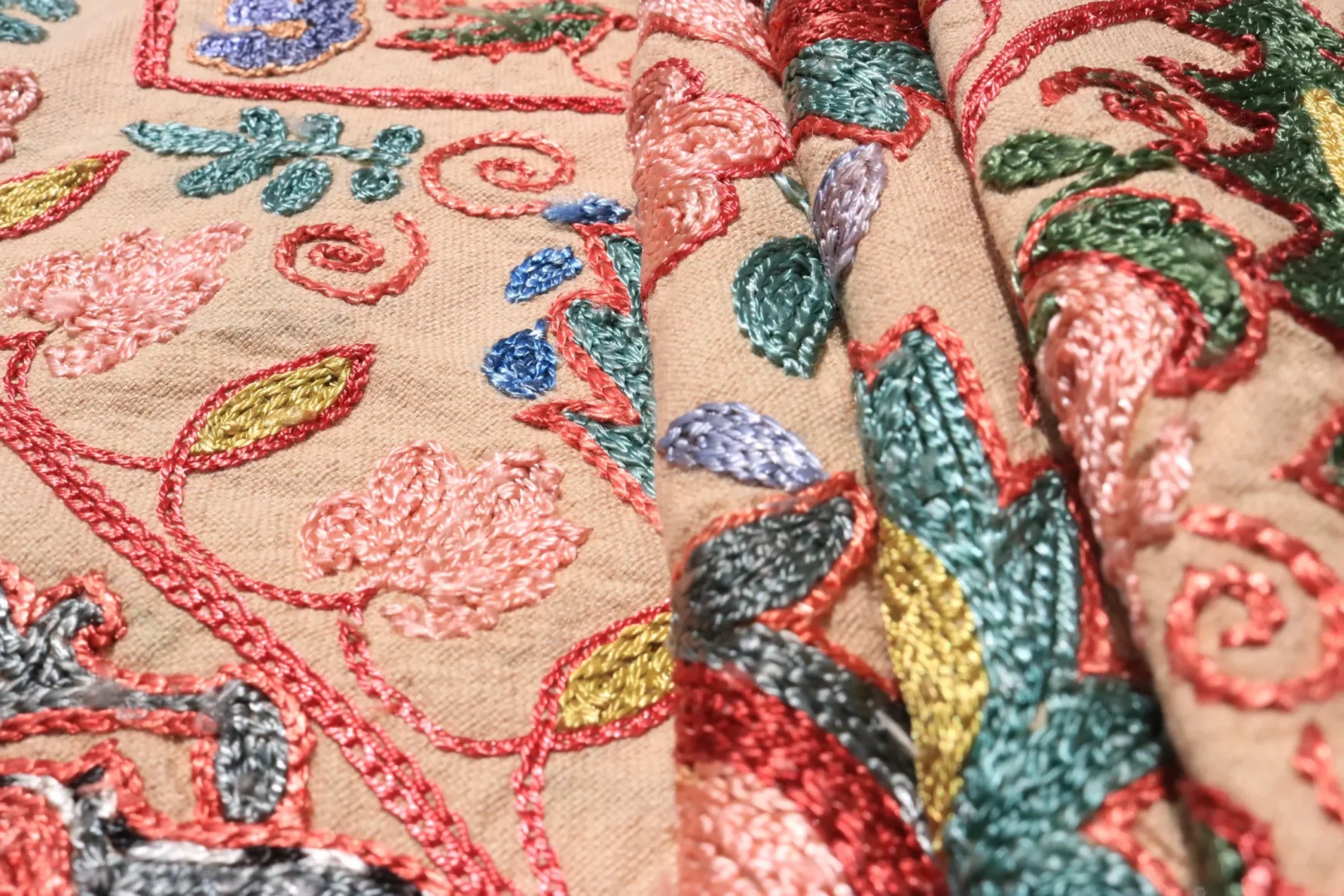 Uzbek handmade embroidery suzani. Bedspread, Bedcover, Wall hanging, Tapestry, Wall decor, Throw, tablecloth.