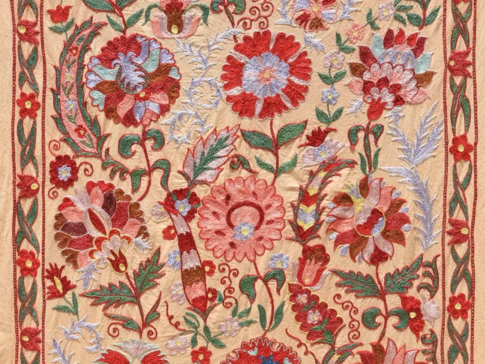 il_fullxfull.6929505957_bsat Uzbek handmade embroidery suzani. Bedspread, Bedcover, Wall hanging, Tapestry, Wall decor, Throw, tablecloth.