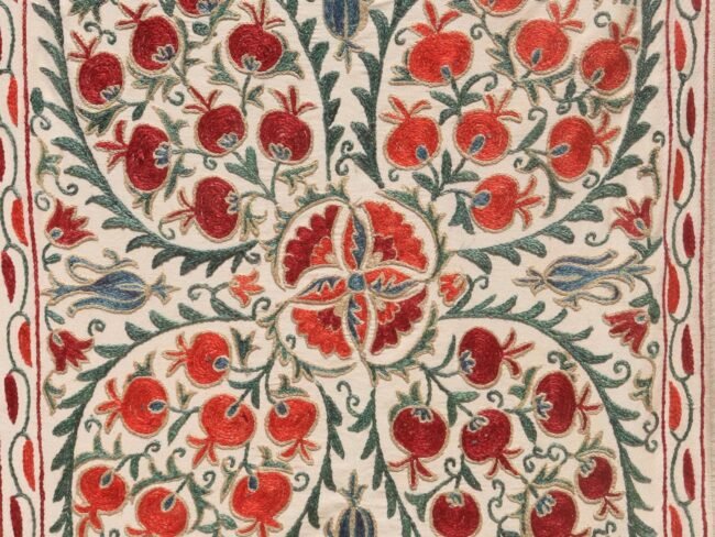 Uzbek handmade embroidery suzani. Bedspread, Bedcover, Wall hanging, Tapestry, Wall decor, Throw, tablecloth.