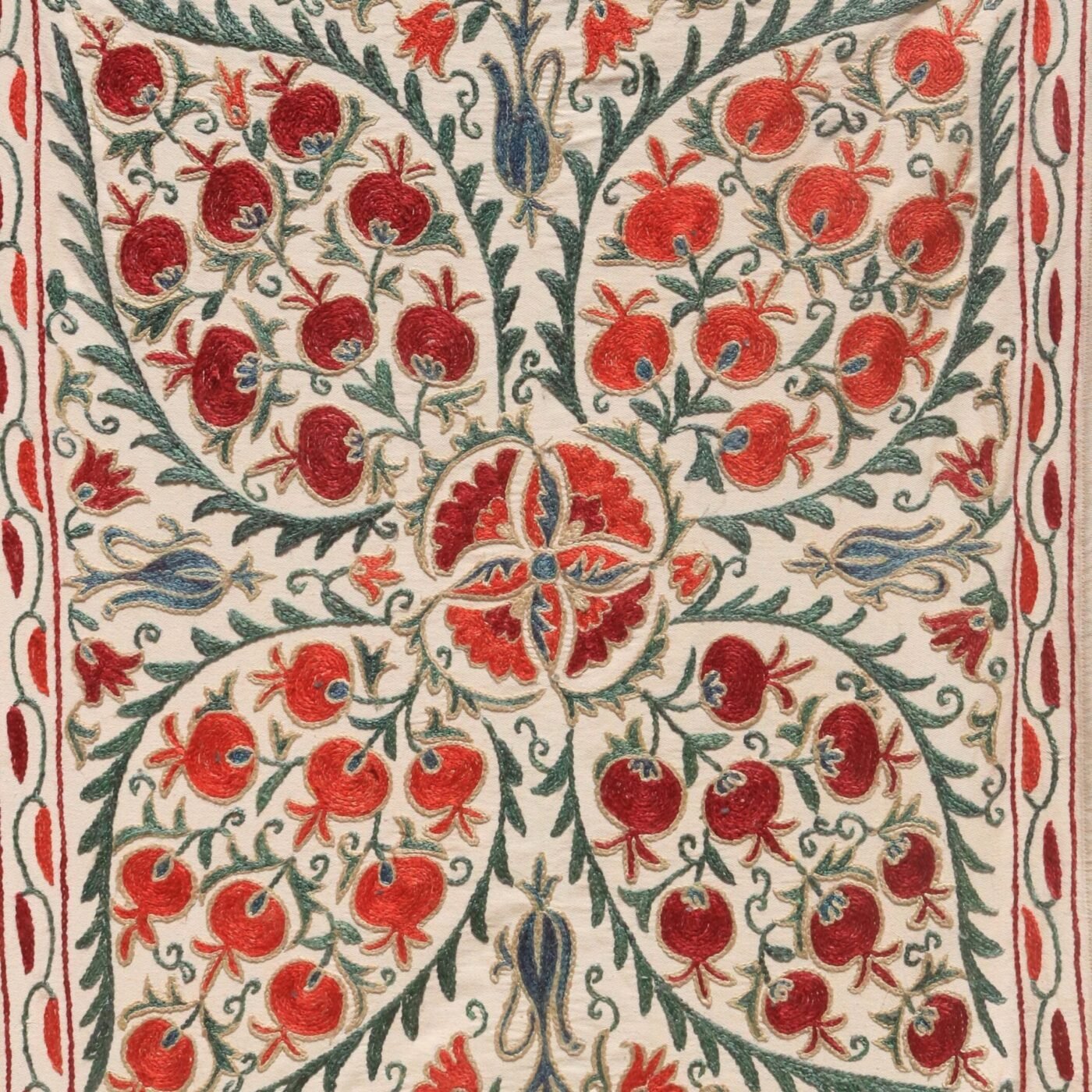 Uzbek handmade embroidery suzani. Bedspread, Bedcover, Wall hanging, Tapestry, Wall decor, Throw, tablecloth.