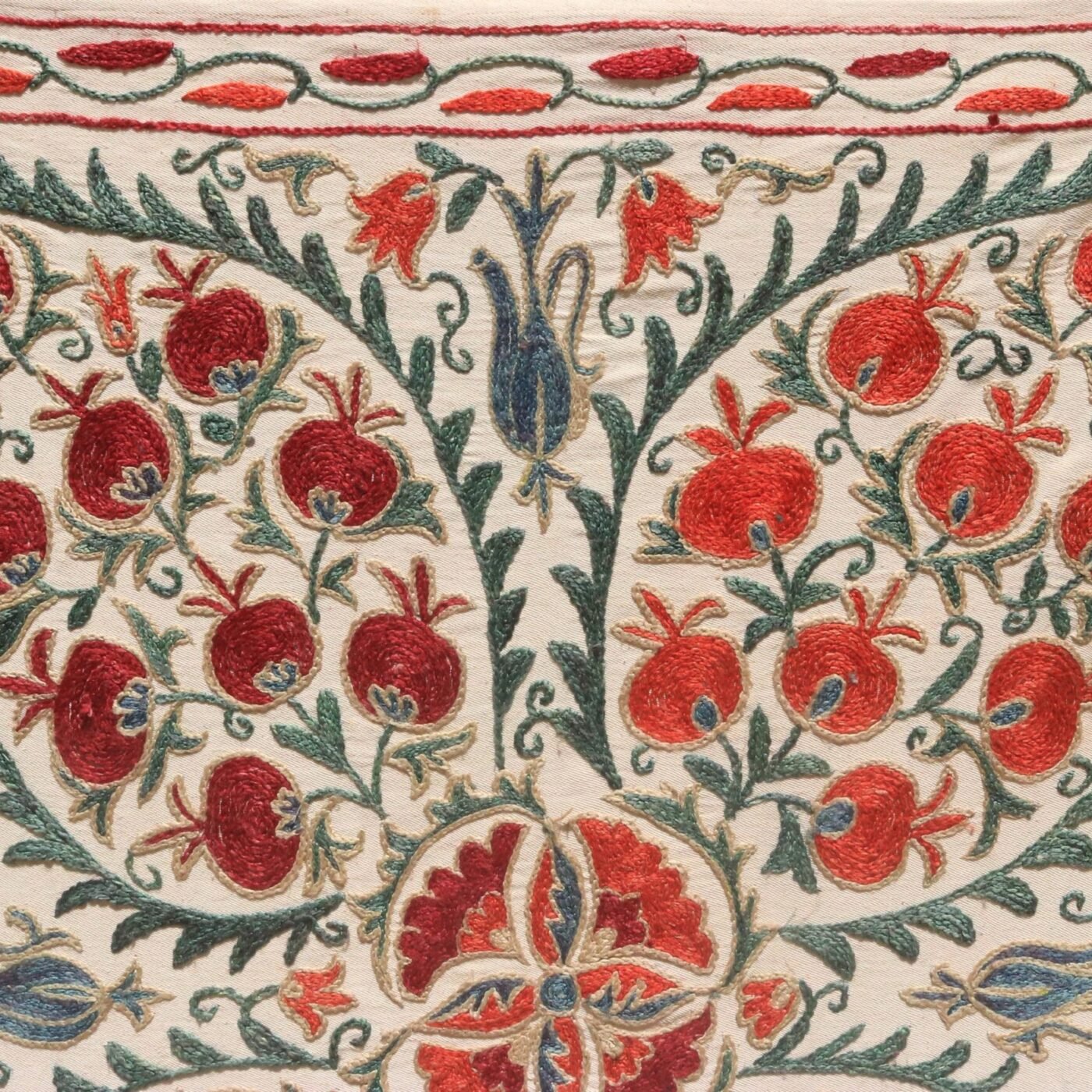 Uzbek handmade embroidery suzani. Bedspread, Bedcover, Wall hanging, Tapestry, Wall decor, Throw, tablecloth.