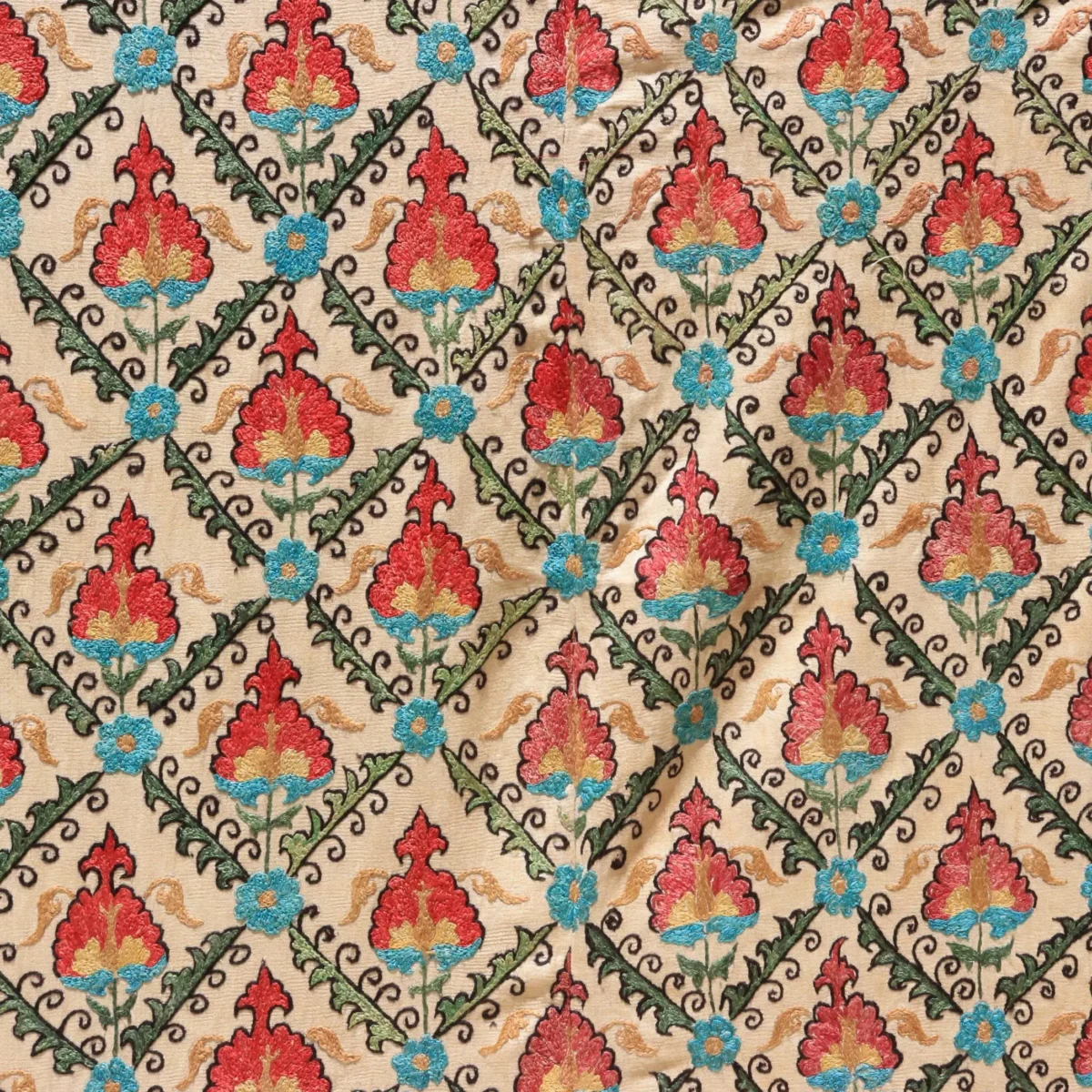 Uzbek handmade embroidery suzani. Bedspread, Bedcover, Wall hanging, Tapestry, Wall decor, Throw, tablecloth.