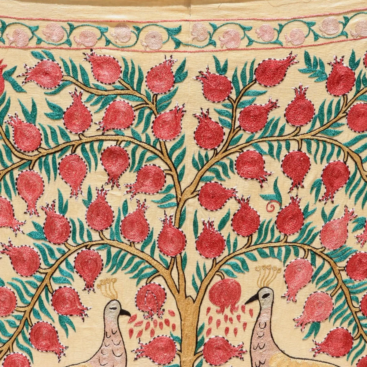 Uzbek handmade embroidery suzani. Bedspread, Bedcover, Wall hanging, Tapestry, Wall decor, Throw, tablecloth.