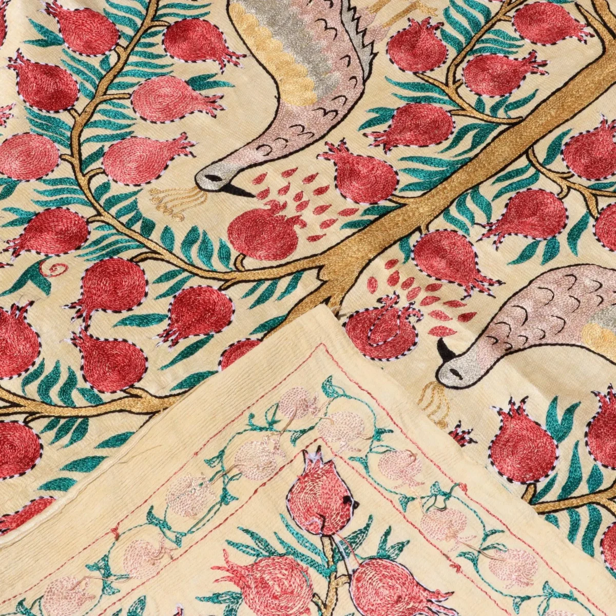 Uzbek handmade embroidery suzani. Bedspread, Bedcover, Wall hanging, Tapestry, Wall decor, Throw, tablecloth.
