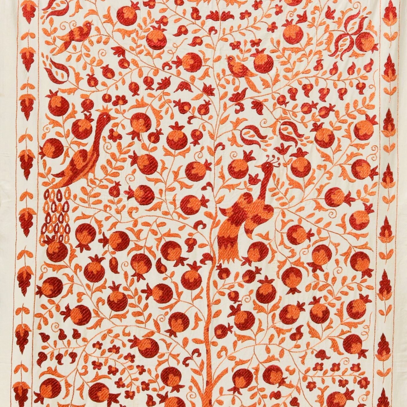 Handmade Uzbek Suzani Embroidery, Wall Hanging, Table Cover, Bedspread